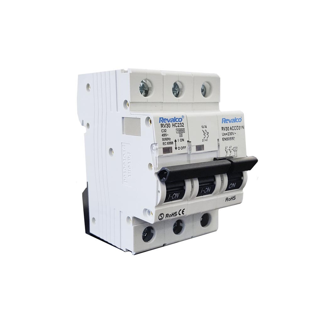 Iga 2p 32a c 10ka - proteção sobretensão permanente cumpre a normativa en-50550