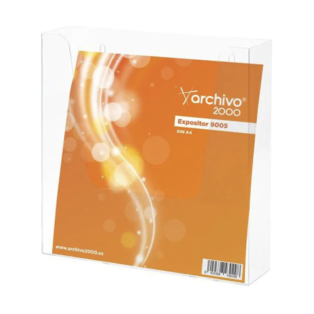 Arquivo 2000 mural display dina4 metacrilato 55x235x240mm