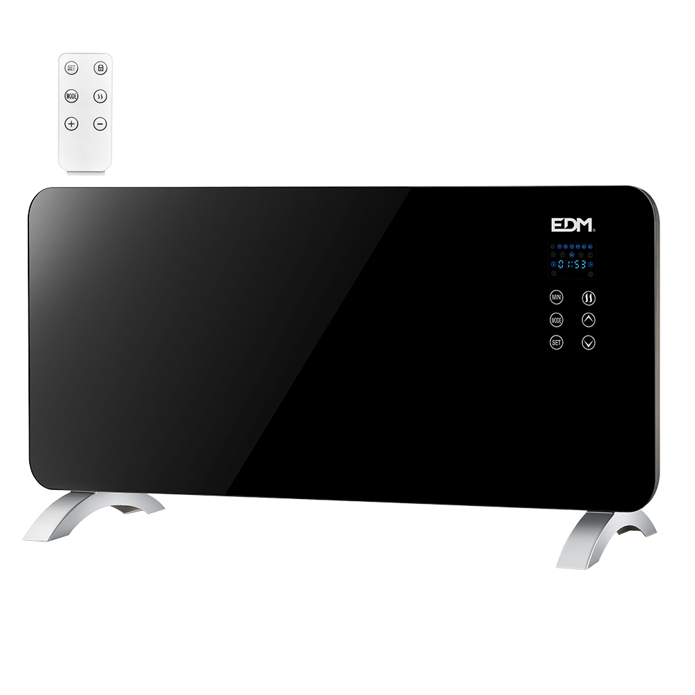 Convetor placa cristal 2000w edm