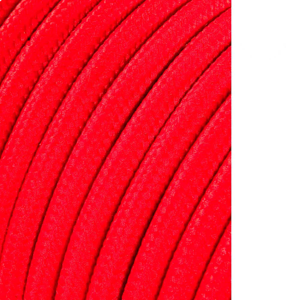 Cabo cordão tubular 2x0 75mm c62 vermelho 25m