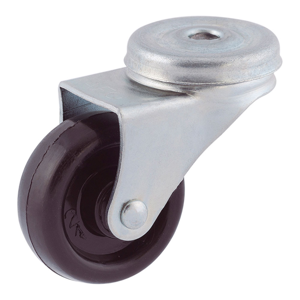 Roda passador ø40mm (roda) polipropileno preto cr23939 afo