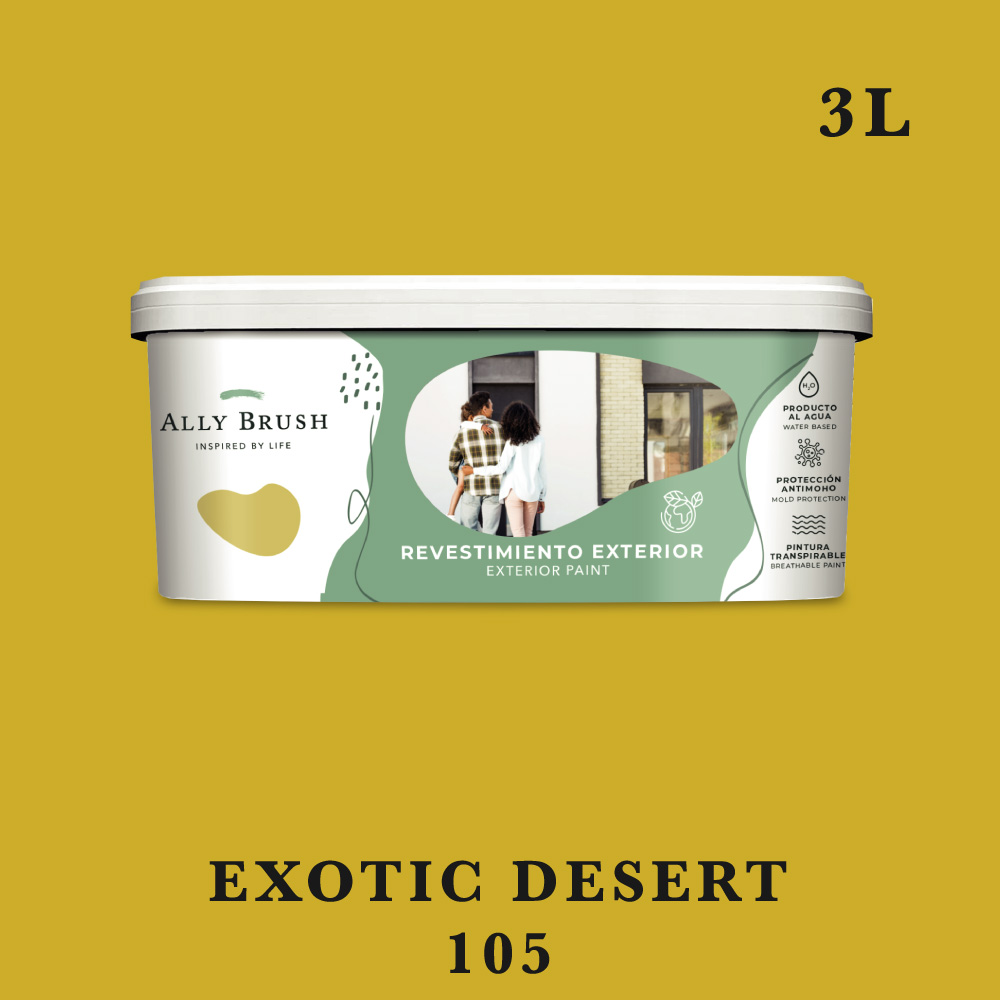 Pintura ally brush exterior exotic desert 3l