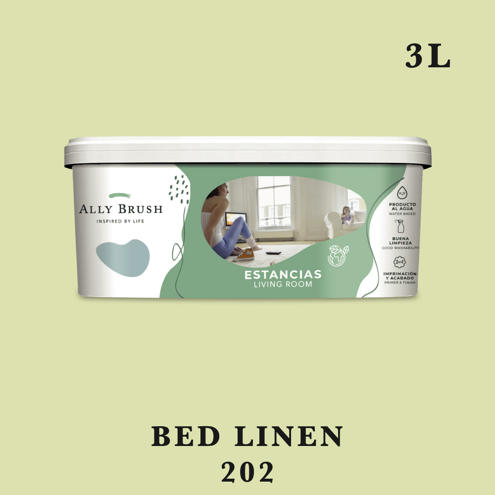 Pintura ally brush interior bed linen 3l