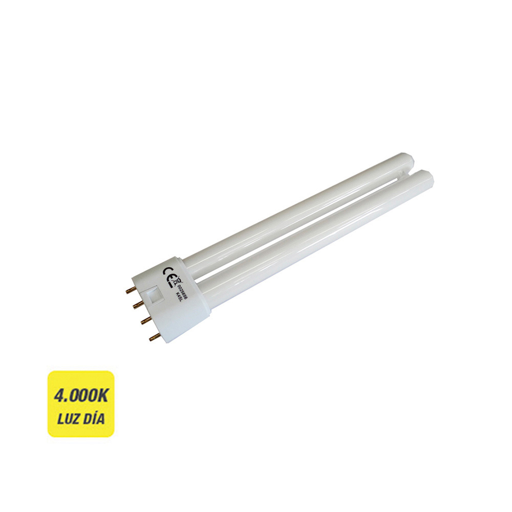 Lâmpada de baixo consumo micro linx-f 36w 840k tomada daylight 2g11 4pin edm