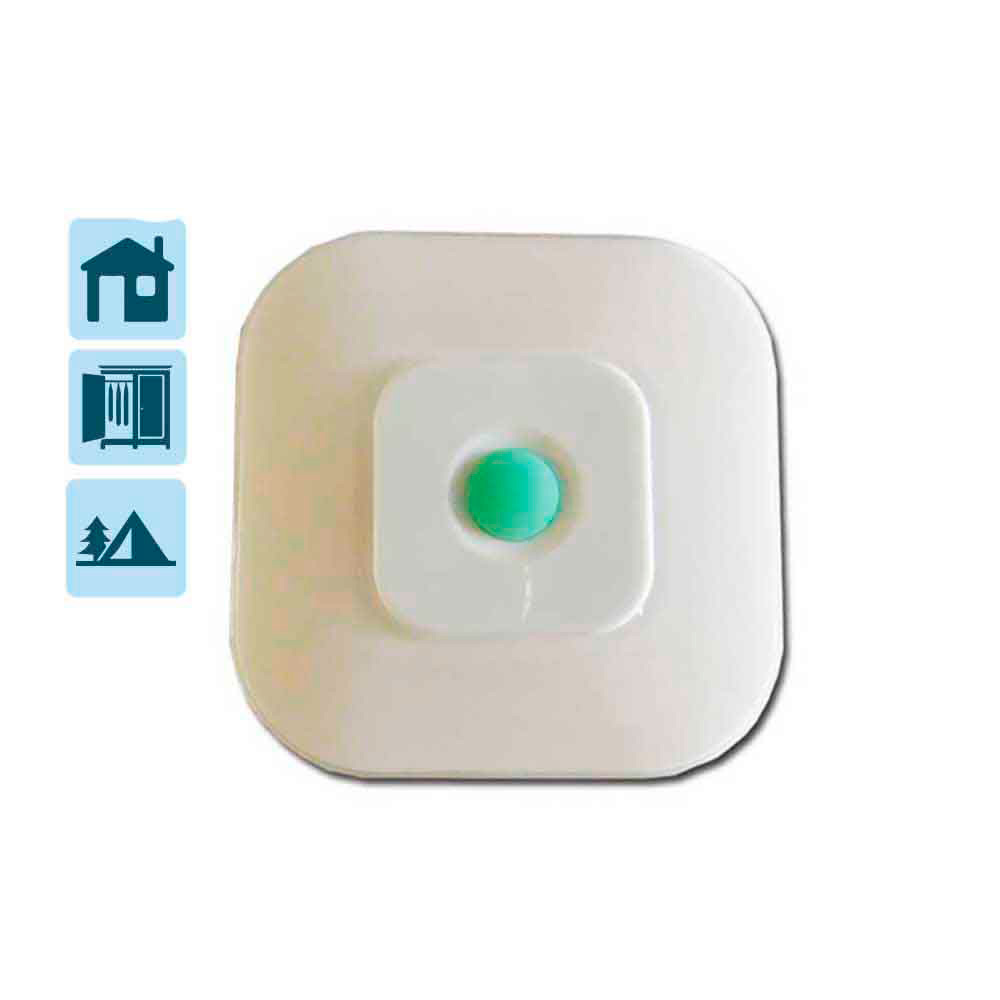 *ult.unidades*lâmpada de parede/tabela com interruptor. 8 leds 3xaaa (pilhas não incluídas) edm