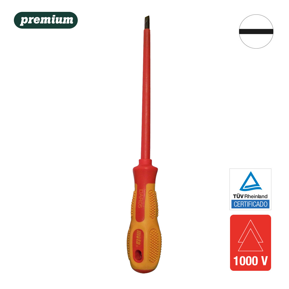 Chave de parafusos plano 3x100mm dir3 mota