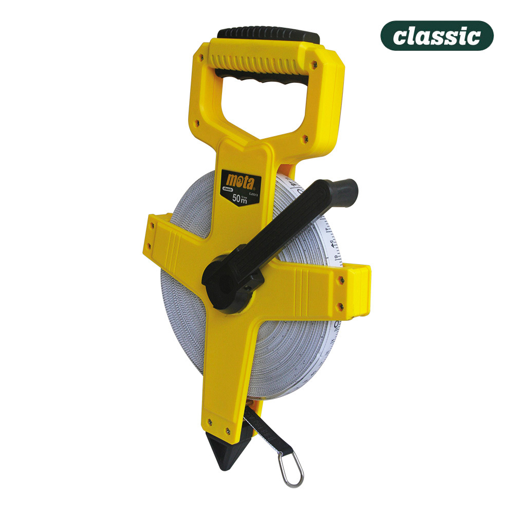 Fita metrica fibra de vidro 50m x 13mm mota