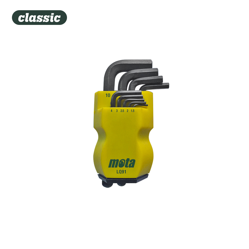 Jogo de chaves hexagonais curtas lq91