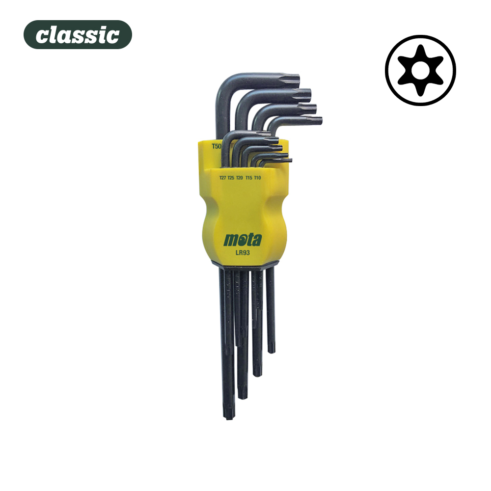 Jogo de chaves torx tamper extra compridas lr93