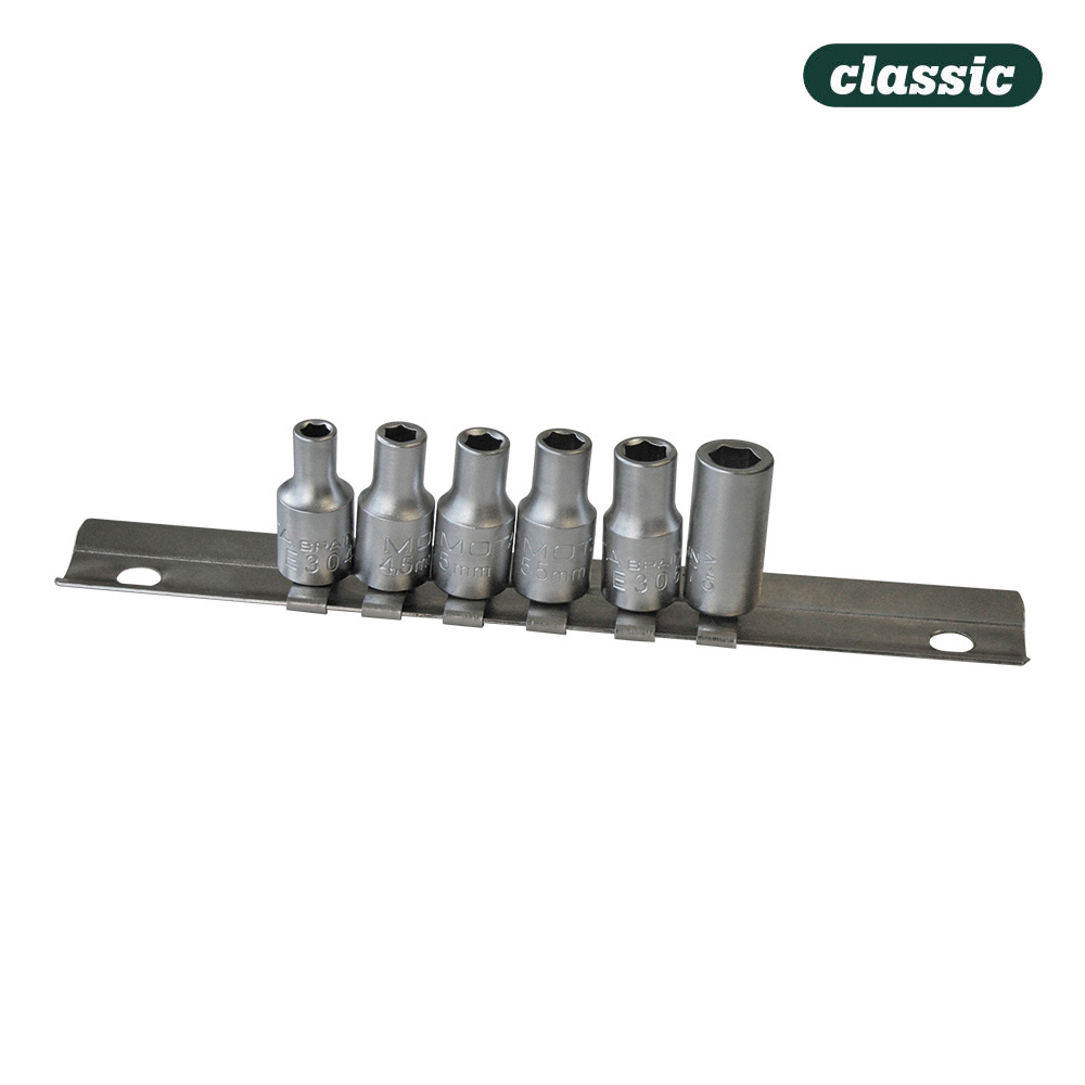 Jogo de chave de caixa 1/4  (6pcs.) ek111 mota