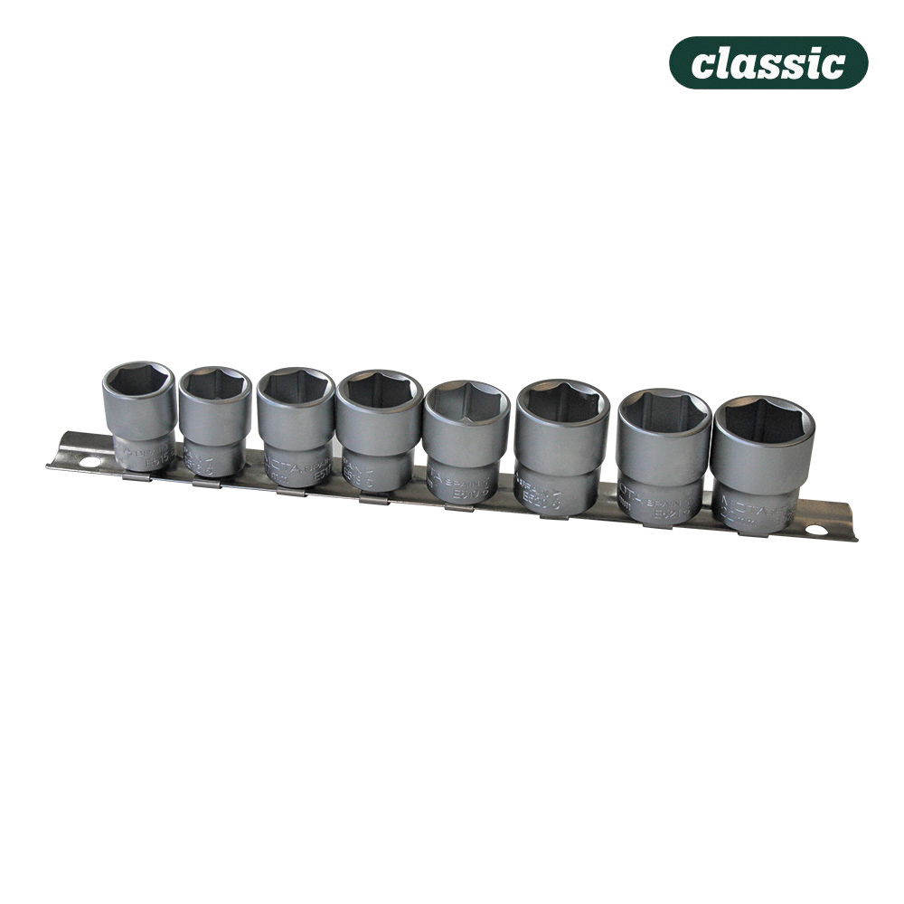 Ult. unidades jogo de chave de caixa 3/8  (8pcs.) ek212 mota