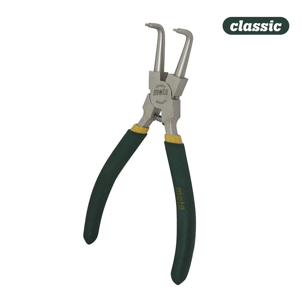 Alicate c.v seeger curvo fechar 180-q837 mota