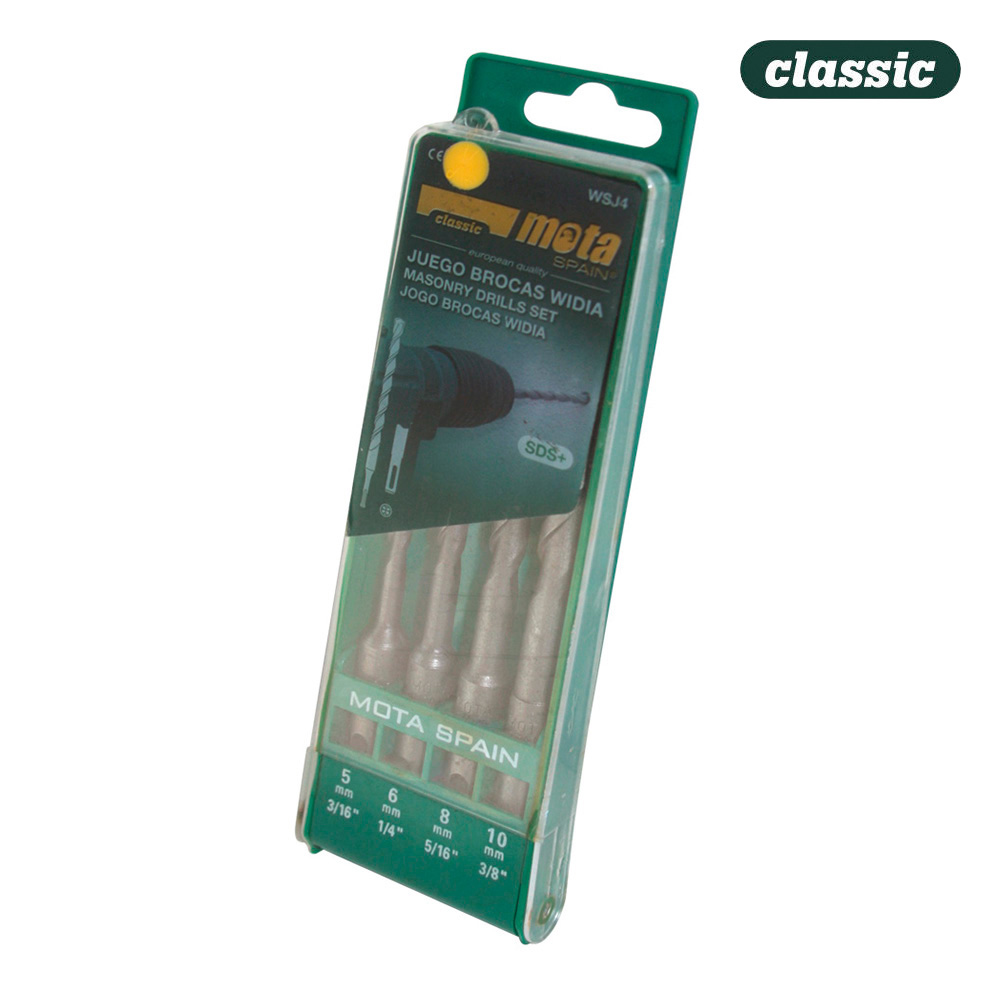 Jogo 4 brocas widia sds wsj4 mota