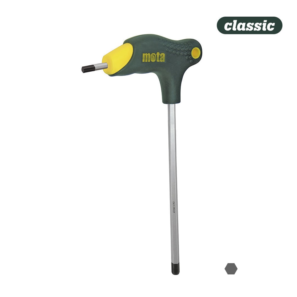 Chave hexagonal em t com cabo-8x175 lx08