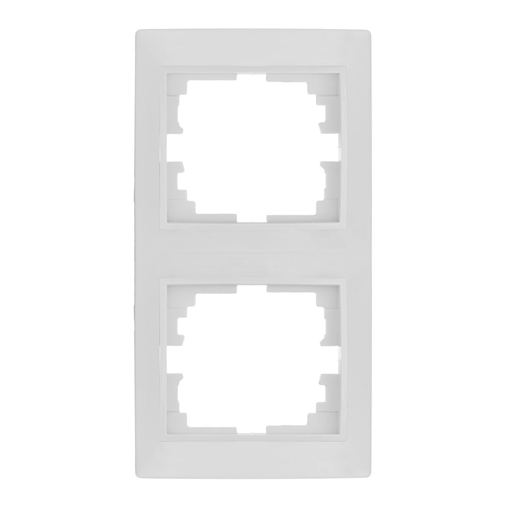 Estrutura vertical duplo branco 81x154x10mm s.europa solera erp62u