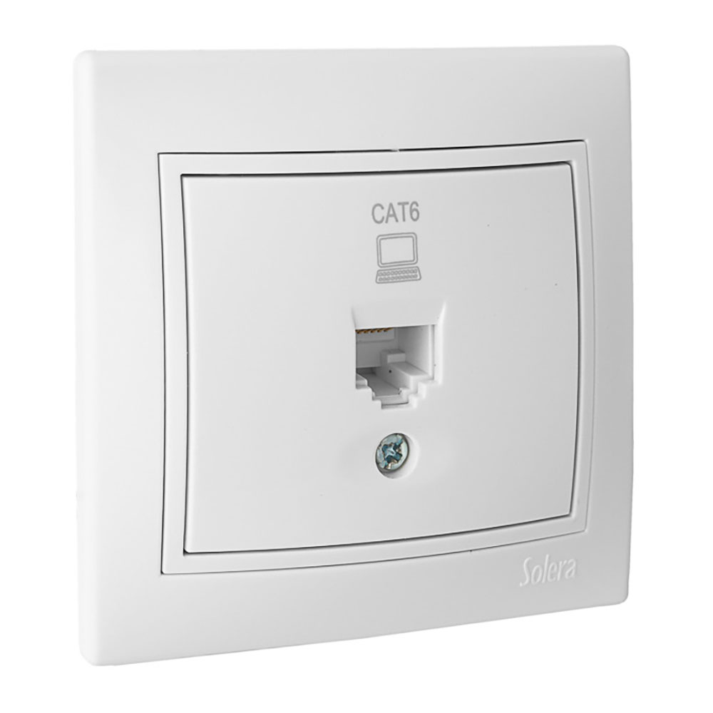 Tomada de dados rj4 cat6 s.europa solera erp88u