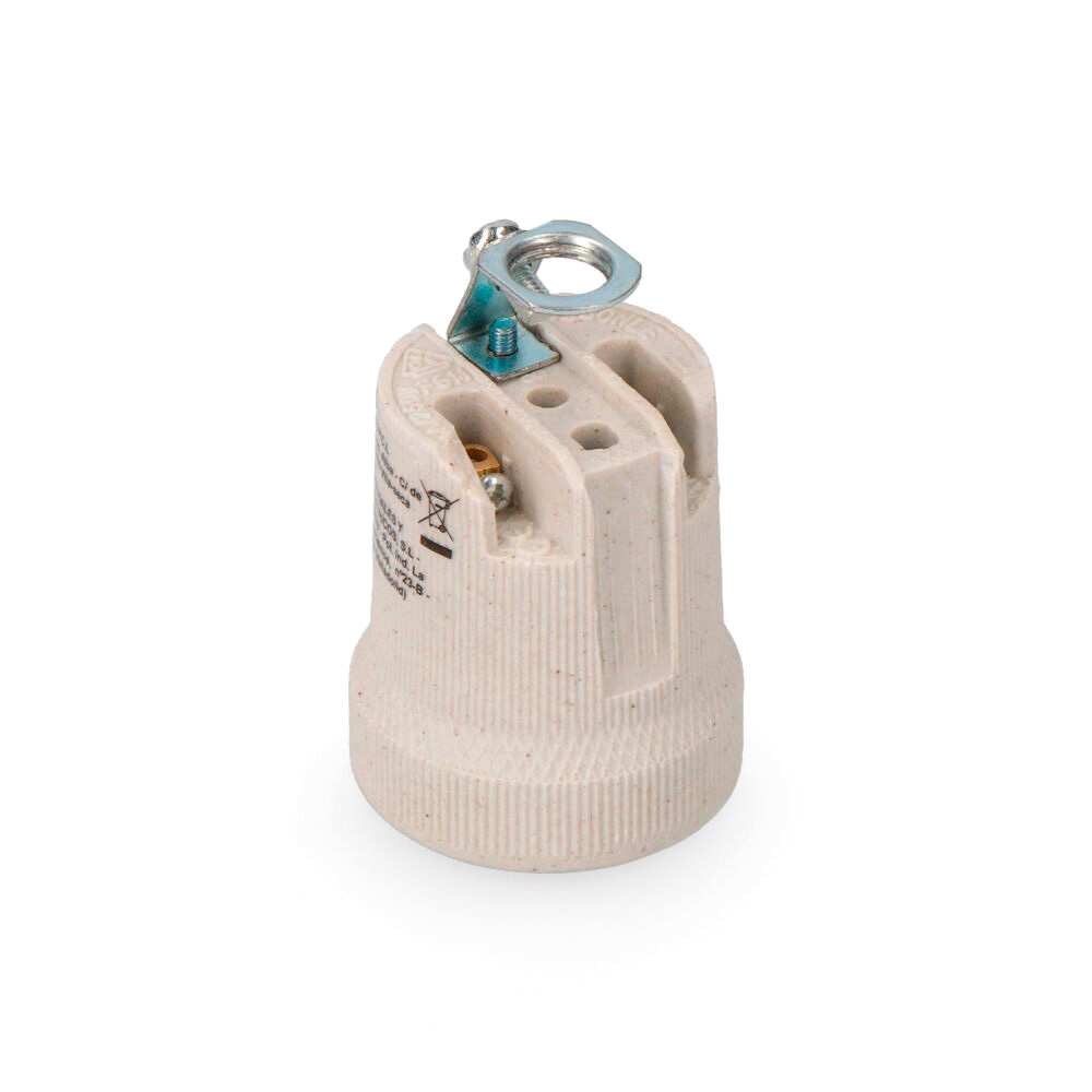 Casquilho porcelana e27 edm