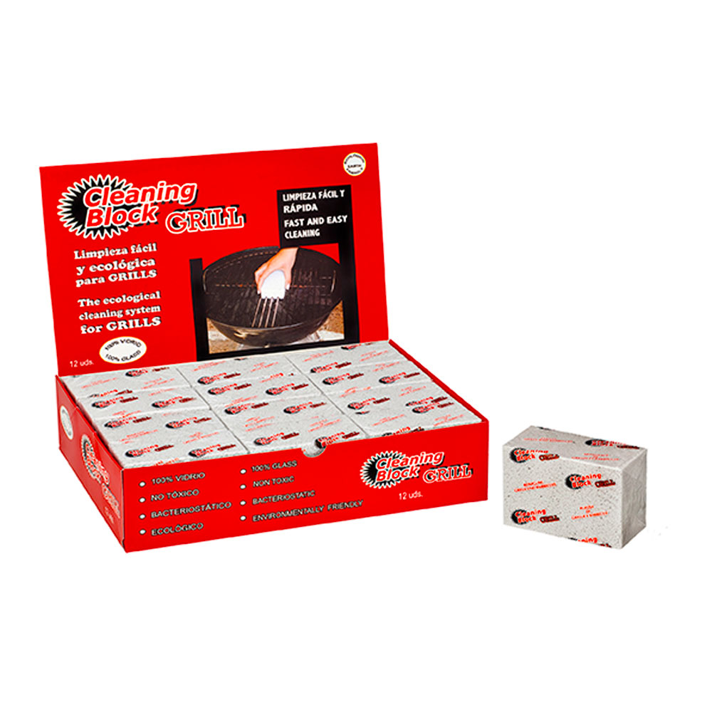 Cleaning block para churrasqueira pack de 12 unid.