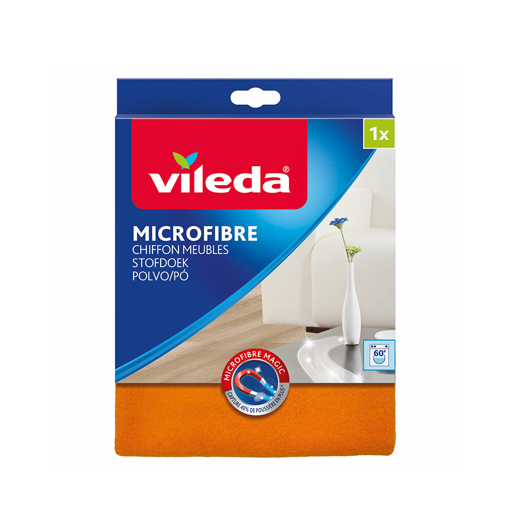 Pano de microfibra para pó 141303 vileda