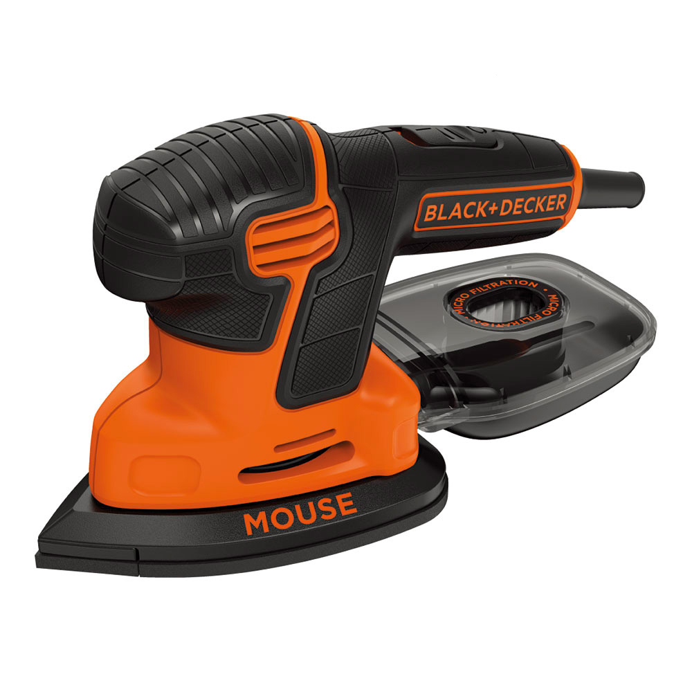 *s.of* lixadora de detalhe mouse® 120w ka2000-qs black+decker