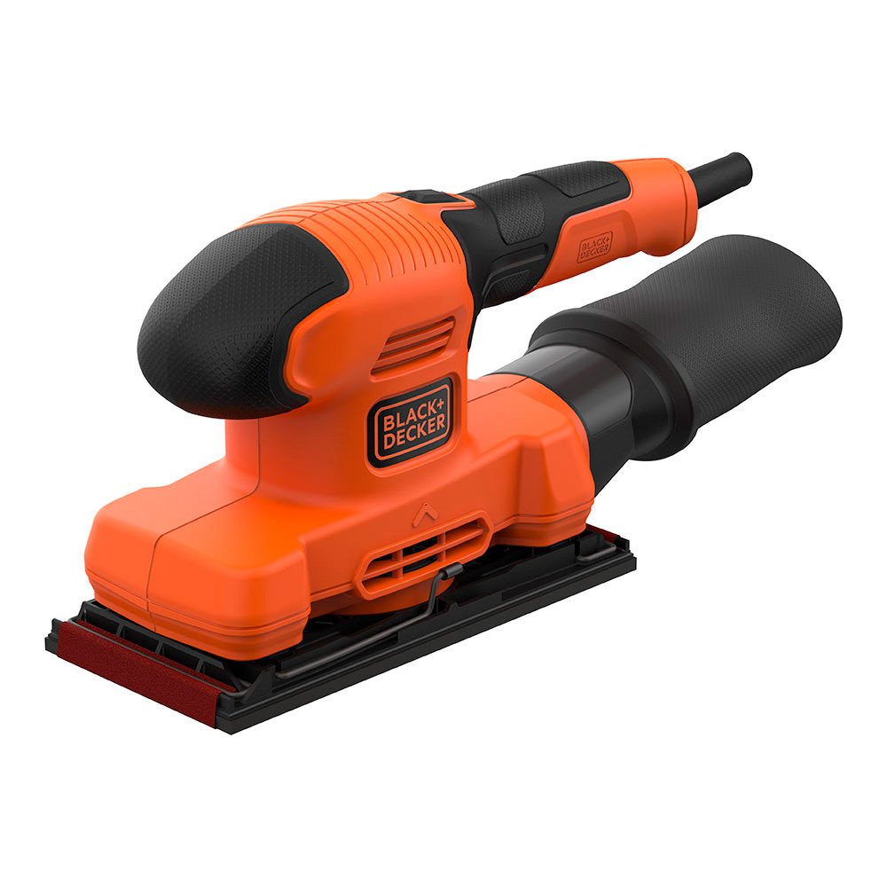 *s.of* lixadora orbital 150w de 1/3 black+decker
