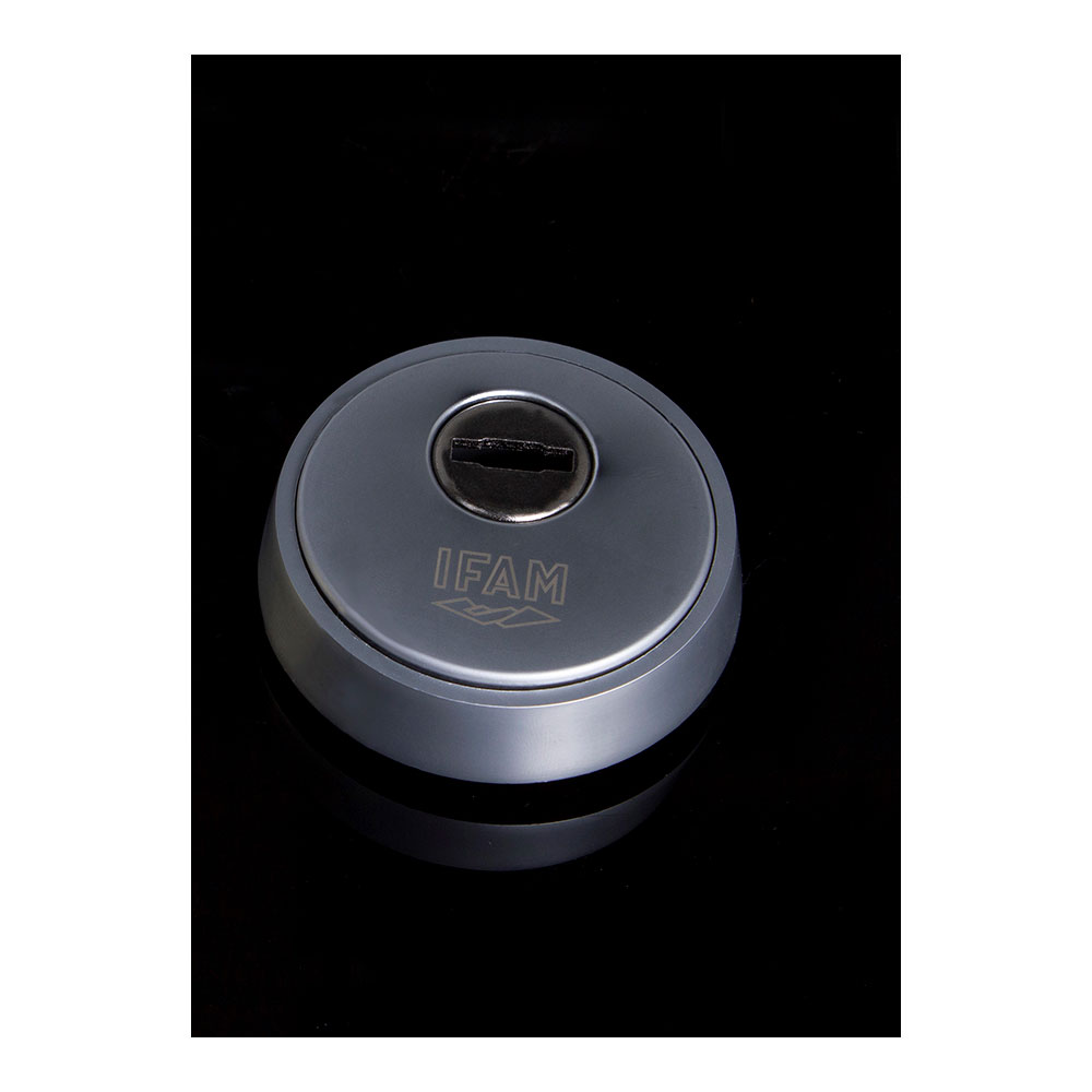 Escudo es700cm. acabamento cromado. ø61mm. ifam