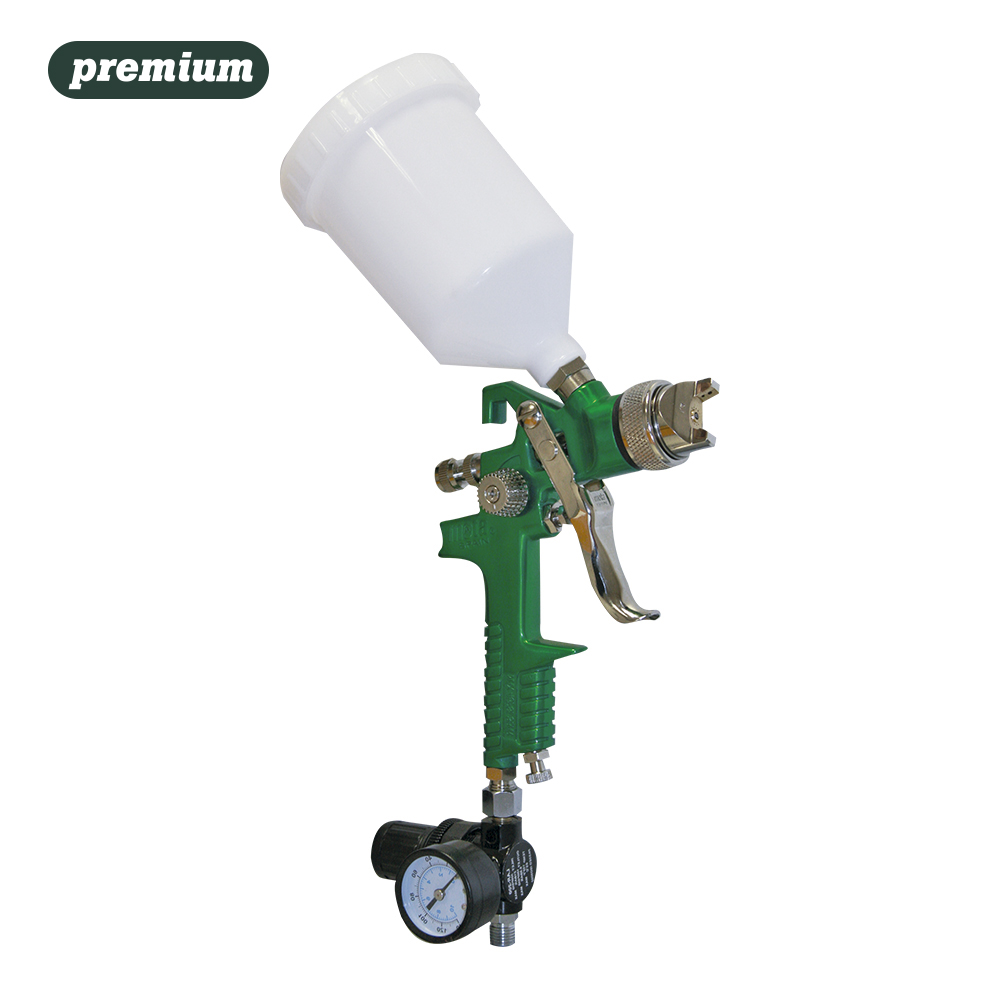 Pistola h.v.l.p. por gravidade p700. mota