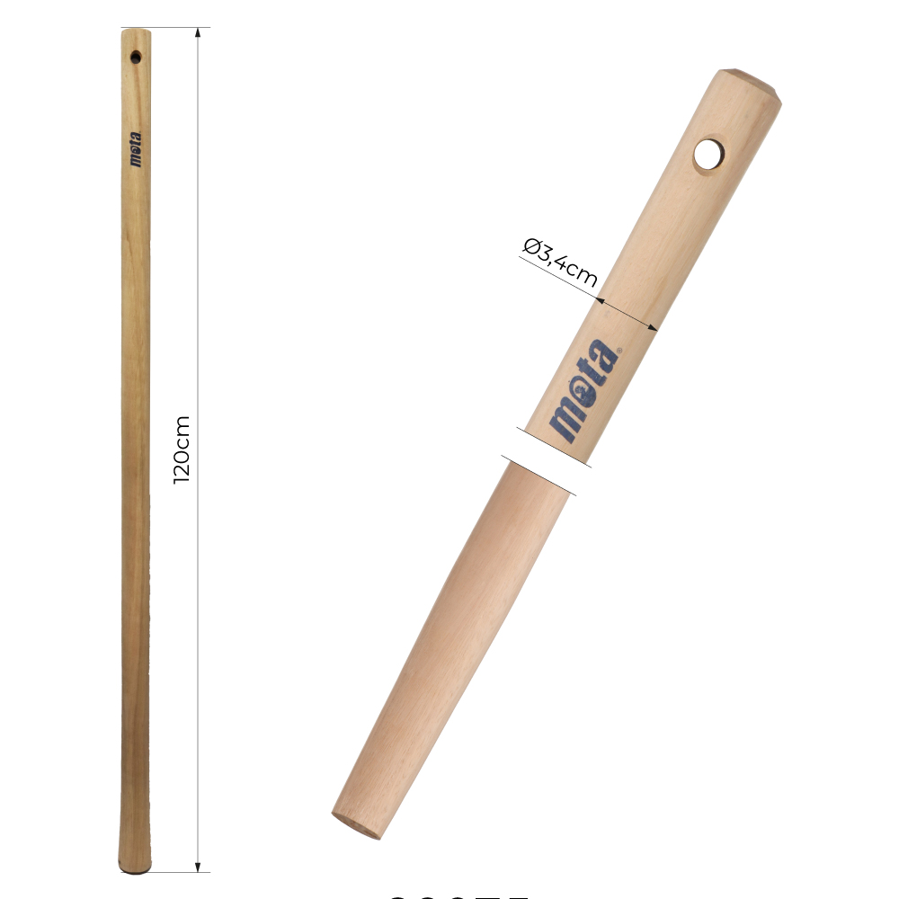 *ult. unidades* cabo ancinho - pá 120x3 5cm amp1200 mota