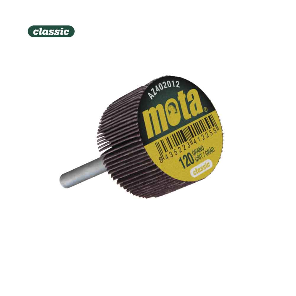 Disco de lixa lamelas 30x15x6mm granulaçao 50 az31505 mota