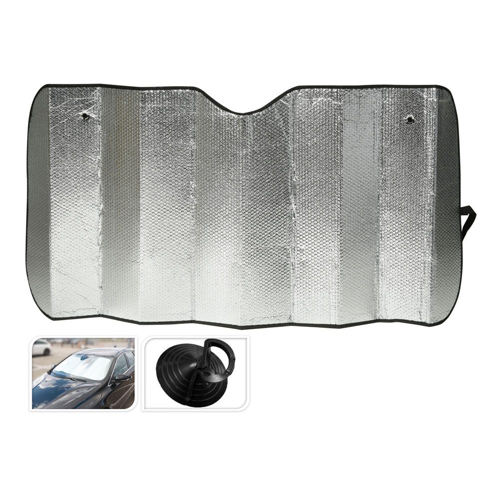 Pala sol de alumínio retangular para carro