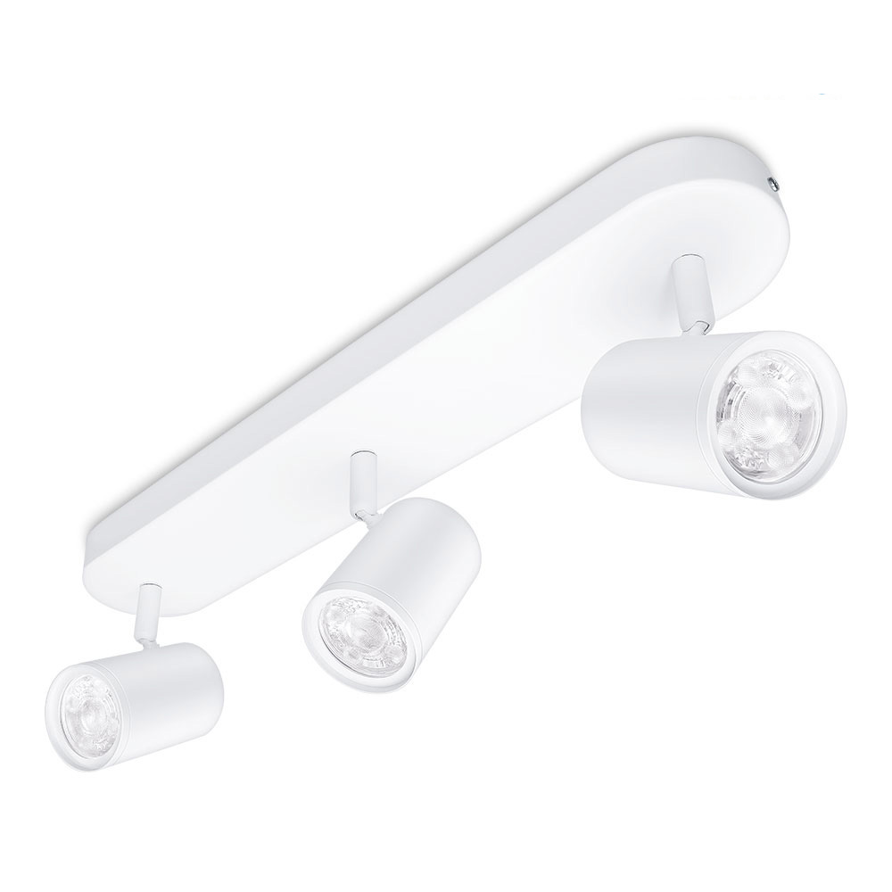 Armadura led 3 elementos wiz 3x5w rgb 1035lm cor branco