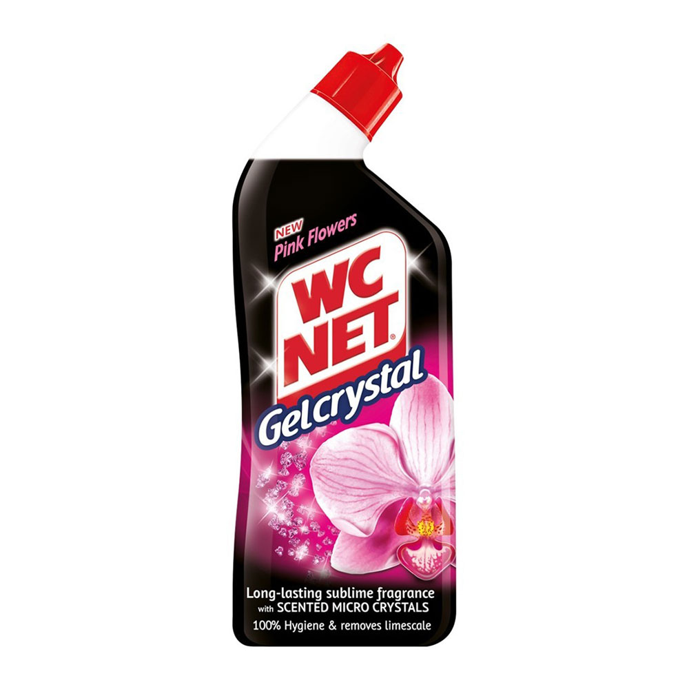 Limpeza sanitas wc net crystal pink 750ml