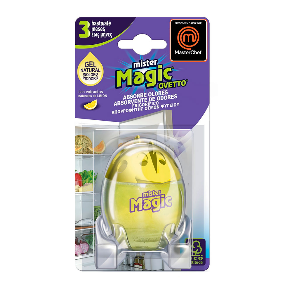 *ult.unidades* absorve odores para frigoríficos mr.magic limón