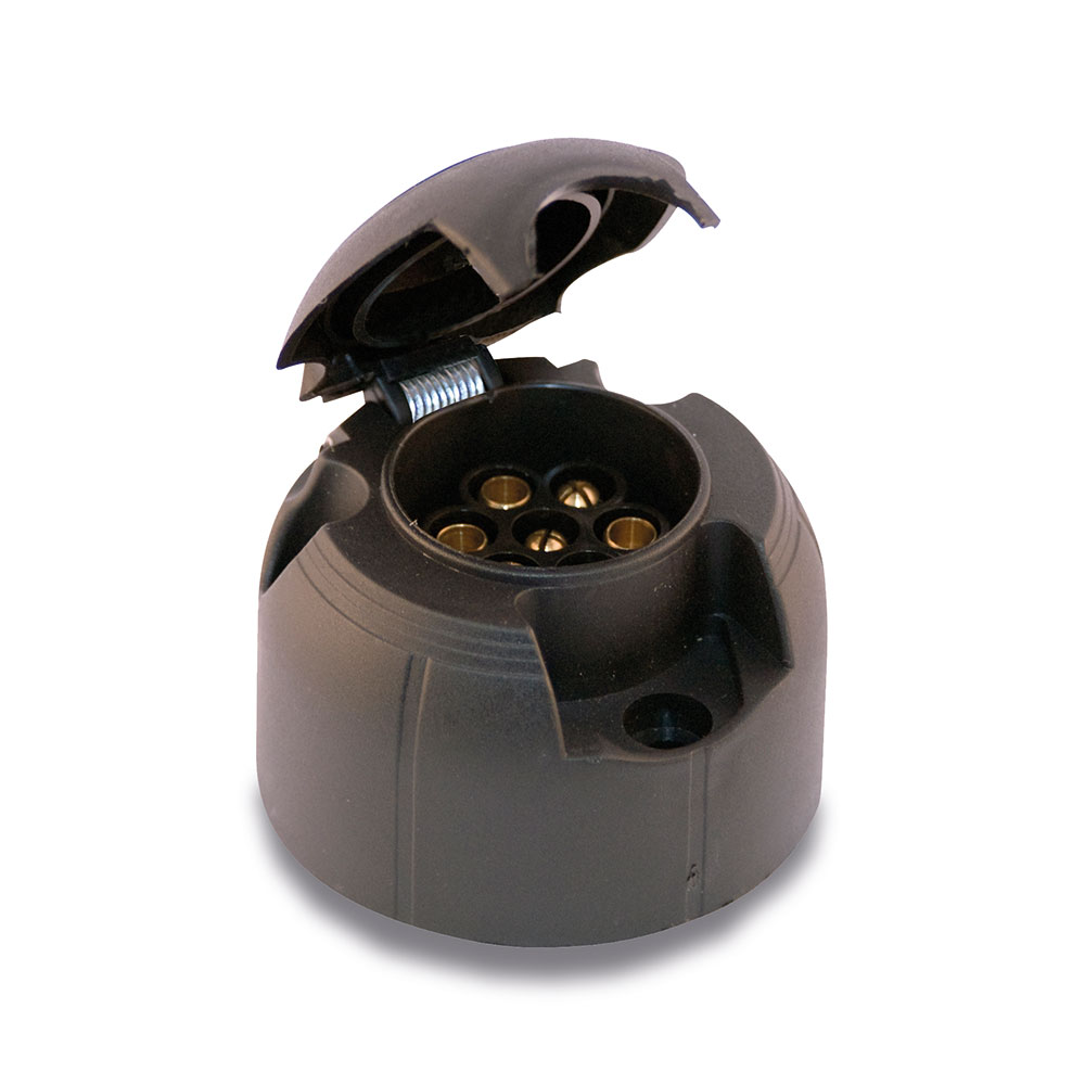 Conexão fêmea para reboque de plástico 7 p goodyear