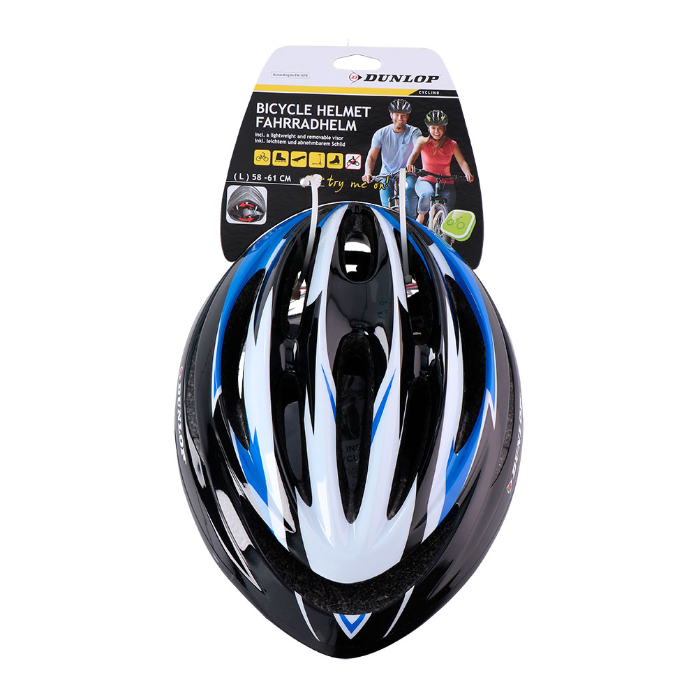 Capacete de ciclismo tamanho l cores sortidas dunlop
