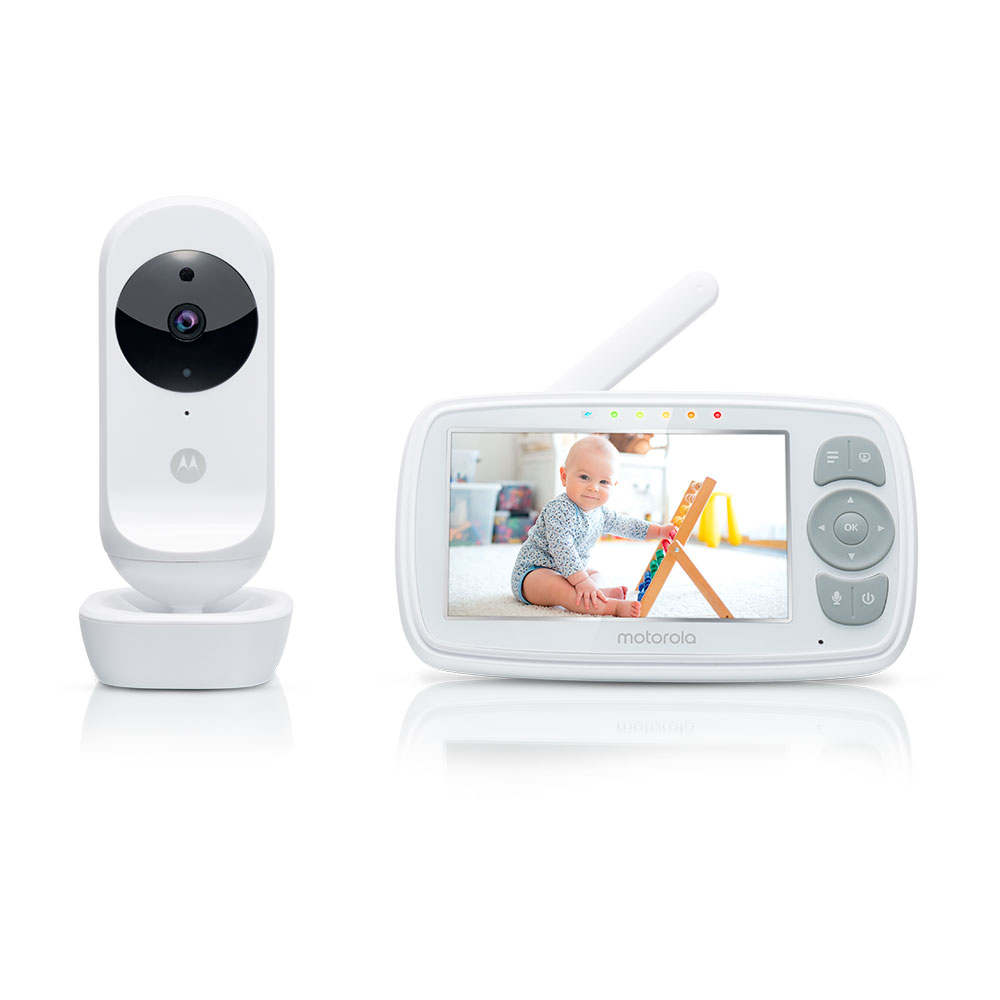 Ult. unidades vídeo vigilância para bebés câmara motorola + ecrã 4 3 