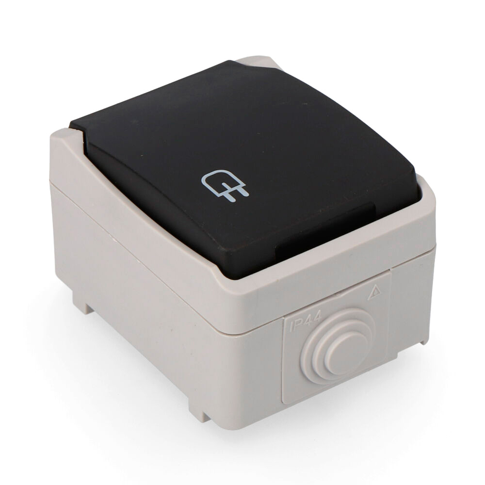 Tomada t/tl estanque económica ip44 embalada edm 16a 250v